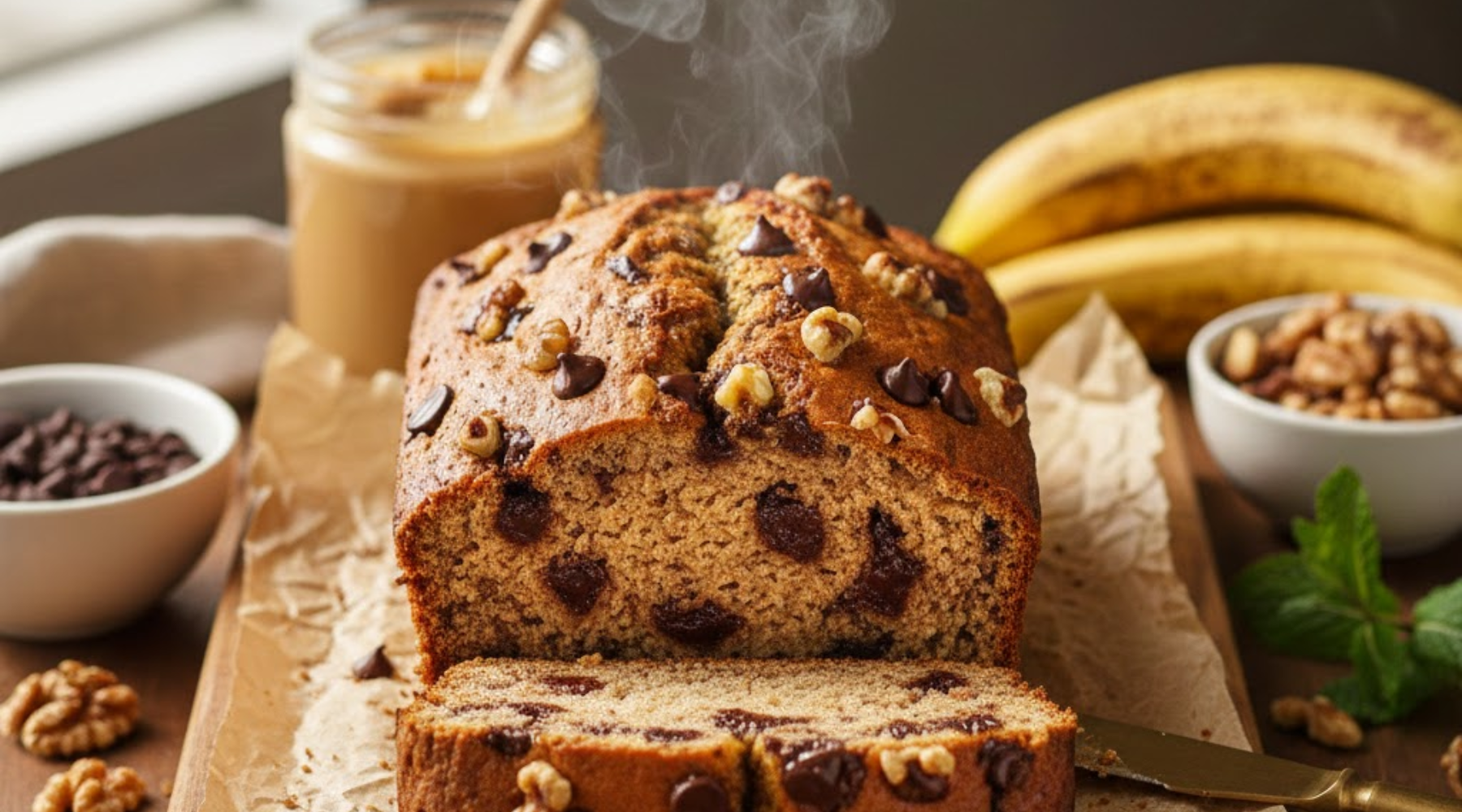 The Serotonin-Boost Banana Loaf