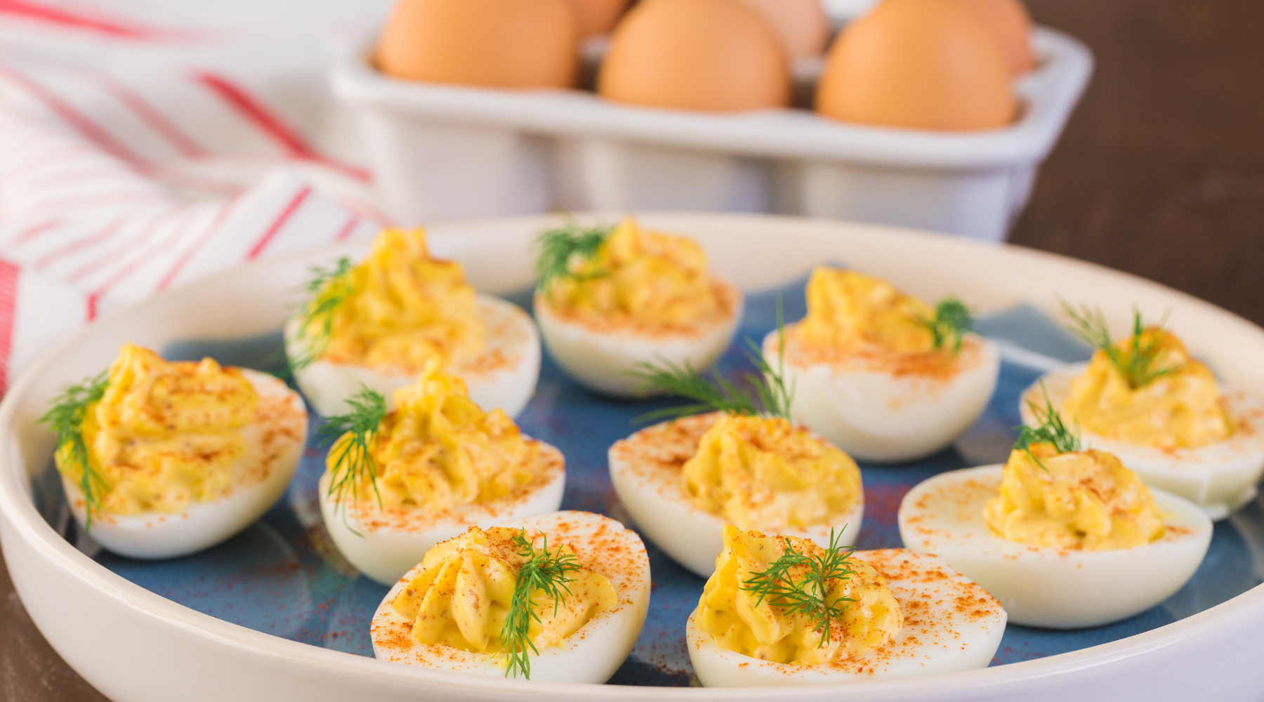 Creamy Avocado Deviled Eggs GF
