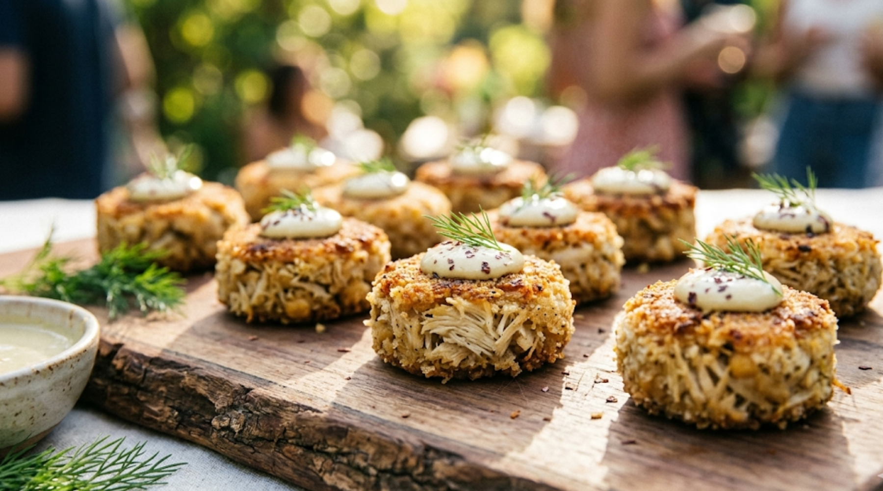 Adaptogenic Lion’s Mane "Crab" Cakes