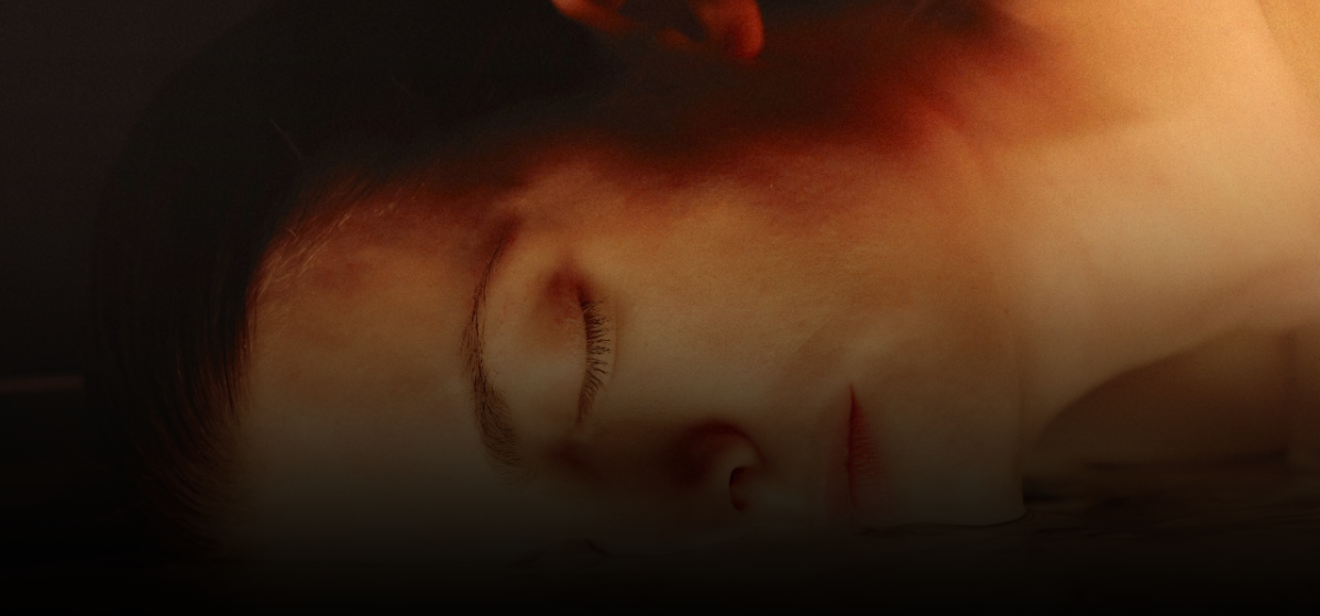 woman sleeping, representing perimenopause